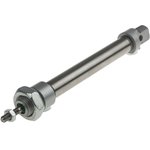 Pneumatic Piston Rod Cylinder - 10mm Bore, 50mm Stroke, ISO 6432 Series ...