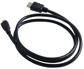113990754, Seeed Studio Accessories Micro HDMI to Standard HDMI Male Cable - 1m(Support Pi 4)