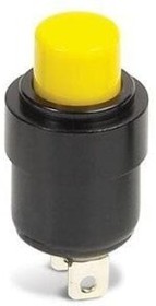 P5-312329, Pushbutton Switches Bezel Threaded 10A SPST Gold Cmrcl