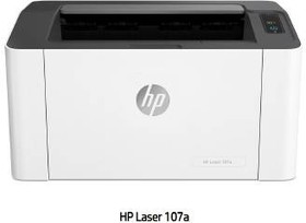 Фото 1/10 4ZB77A, Принтер лазерный HP Laser 107a