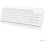 Клавиатура + мышь A4Tech Fstyler F1512 клав:белый мышь:белый USB (F1512 WHITE)