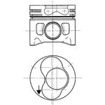 99743720, Поршень ДВС VW T4. LT28 2.5TDi/SDi ACV/AHD/AGX =81 2.5x2x3 +0.50 3/4/5cyl