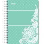 Business notebook 80L,A5,Ameli,210x152mm, turquoise,80g/sqm,tinted