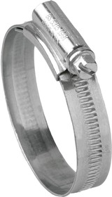 4SS, Stainless Steel Slotted Hex Worm Drive, 13mm Band Width, 70 → 90mm ID