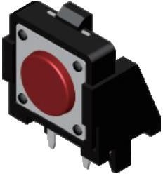 DTSA-62K-V, Tactile Switch, 1NO, 1N, 7.85 x 7.4mm, DTSA