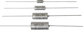 150D105X9050A2BE3, Tantalum Capacitors - Solid Leaded 1uF 50volts 10% A case Axial