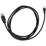 88732-8902, USB Cables / IEEE 1394 Cables USB A / MINI B ASSY 2M LENGTH BLACK