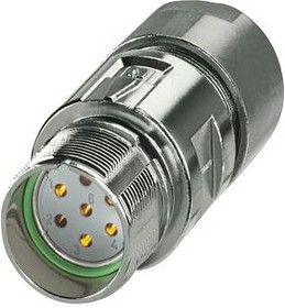 1629132, SENSOR CONNECTOR, M23, RCPT, 7POS, CABLE