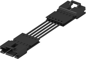 2267796-4, Rectangular Cable Assemblies CA,MTEMOW-MOW,5POS, 75mm 15Au, 24AWG