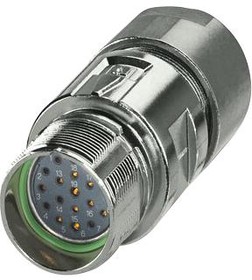 1629101, SENSOR CONN, M23, RCPT, 16+2+PE, CABLE