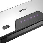 Вакуумный упаковщик Kitfort КТ-1517 130Вт 0.7Бар шир.пак.:29см серебристый/черный