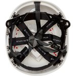 Каска защитная DELTA PLUS GRANITE WIND, белая, с вентиляцией (GRAWIBCFL)