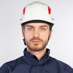 Каска защитная DELTA PLUS GRANITE WIND, белая, с вентиляцией (GRAWIBCFL)