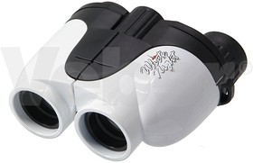 м24696, Бинокль Veber White Night 8x25 белый/черный