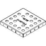 2118715-2, Board Mount EMI Enclosures 16.9 x 16.9 x 2mm Two-piece Cold Rolled ...