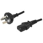 AC-C13 CN, AC Power Cords AC Cord China, IEC320-C13 for C14 inlet ...