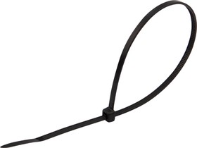 Фото 1/5 07-0251-25, Стяжка кабельная нейлоновая 250x3,6мм, черная (25 шт/уп)