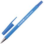 Ручка шариковая BRAUBERG "Capital blue", СИНЯЯ, корпус soft-touch голубой ...