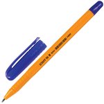 Ручка шариковая STAFF "EVERYDAY BP-247 Orange", СИНЯЯ, шестигранная ...