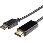 Atcom DisplayPort M/HDMI M (AT6001) Cable, DisplayPort(M) = HDMI(M) 2.0 m AT6001 ...