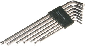 Набор TORX экстрадлинных ключей Т10-Т40 7пр. RF-5071XL