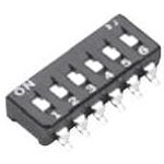CFS-0402TA, Slide Switches OFF-ON 4 position DIP switch, .6mm raised actuator ...