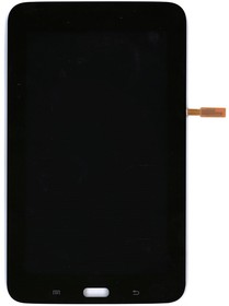Фото 1/2 Дисплей (экран) в сборе с тачскрином для Samsung Galaxy Tab 3 7.0 Lite T110 черный