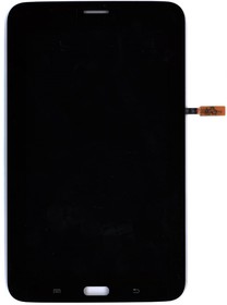 Фото 1/2 Дисплей (экран) в сборе с тачскрином для Samsung Galaxy Tab 3 7.0 Lite T111 черный