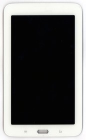Фото 1/2 Дисплей (экран) в сборе с тачскрином для Samsung Galaxy Tab 3 7.0 Lite T110 белый