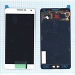 Дисплей (экран) в сборе с тачскрином для Samsung Galaxy A7 SM-A700F белый