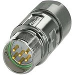 1069309, SENSOR CONNECTOR, M23, RCPT, 12POS/CABLE