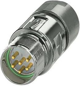 1069309, SENSOR CONNECTOR, M23, RCPT, 12POS/CABLE
