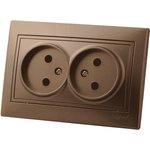 Socket 2nd SP Mira 16A IP20 without grounding. ceramics. light ...
