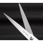 Ножницы Deli EM600 офисные 170мм ручки пластиковые сталь ассорти чехол с европодвесом