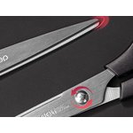 Ножницы Deli EM600 офисные 170мм ручки пластиковые сталь ассорти чехол с европодвесом