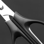 Ножницы Deli EM600 офисные 170мм ручки пластиковые сталь ассорти чехол с европодвесом