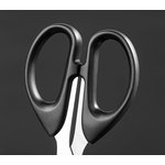 Ножницы Deli EM609 офисные 160мм ручки пластиковые сталь ассорти чехол с европодвесом