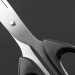 Ножницы Deli EM609 офисные 160мм ручки пластиковые сталь ассорти чехол с европодвесом