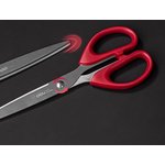 Ножницы Deli EM610 офисные 180мм ручки пластиковые сталь ассорти чехол с европодвесом