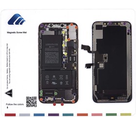 Магнитный коврик профессиональный для разборки iPhone XS MAX