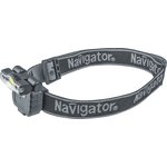 Фонарь Navigator 93 190 NPT-H27-ACCU налоб. 1COB LED 3Вт 1реж. Li-pol 0,5Ач