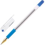 Ручка шариковая неавтомат. MunHwa MC Gold син,0,5мм,масл,манж 207858