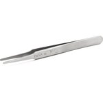 2ASASL, Tweezers with Rounded Tips, Precision, Stainless Steel, 120mm