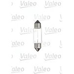 032124, Лампа автомобильная C5W 12V-5W (SV8,5) (блистер 2шт.) (Valeo)