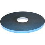 Двусторонняя клейкая лента на вспененной основе 15мм х 50м черная SK-15