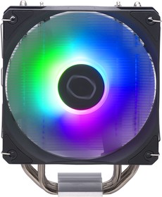 Фото 1/10 Кулер для процессора Cooler Master Hyper 212 Spectrum V3 (150W, 4-pin, 152mm, tower, Al/Cu, fans: 1x120mm/71.93CFM/ 27.2dBA/1750rpm, Silver,