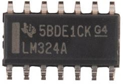 (LM324ADR) микросхема OP AMP LM324ADR SO14