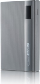 Фото 1/2 Универсальный внешний аккумулятор REMAX Linon Pro Series RPP-53 10000 mAh серый