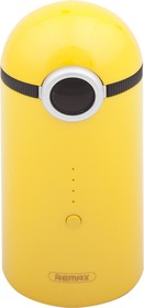 Фото 1/4 Универсальный внешний аккумулятор Power Bank REMAX Cutie Series RPL-36 10000 mAh желтый