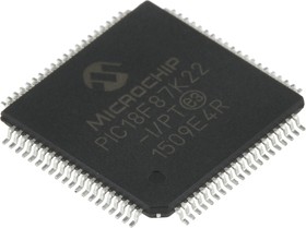 Фото 1/4 PIC18F87K22-I/PT, PIC18F87K22-I/PT, 8bit PIC Microcontroller, PIC18F, 64MHz, 1 kB, 128 kB Flash, 80-Pin TQFP